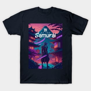 Futuristic Samurai: A Journey Through Time and Tradition T-Shirt